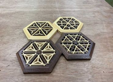 イチョウ材記念品