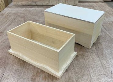 個人依頼特注木地｜飾り箱１